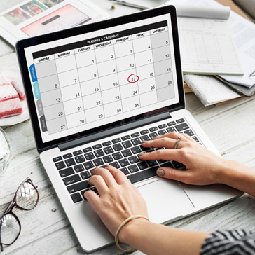 Diary management service from Sarah Swinburn Virtual Assistant.