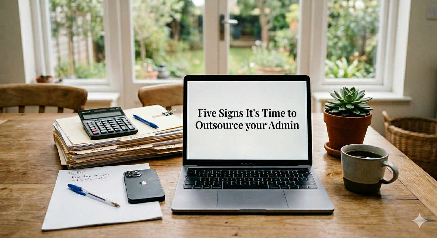 Five Signs It’s Time to Outsource Your Admin